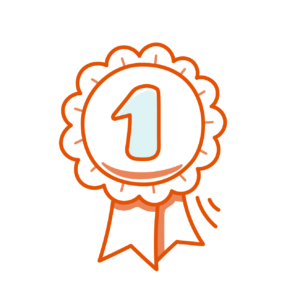 a first place ribbon